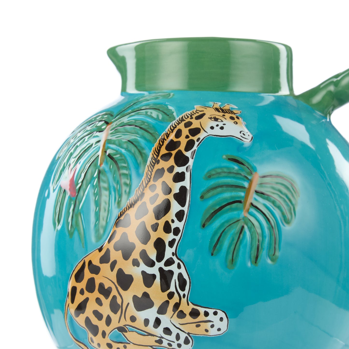 Fuller Green Giraffe Vase