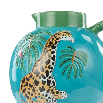 Fuller Green Giraffe Vase