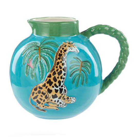 Fuller Green Giraffe Vase