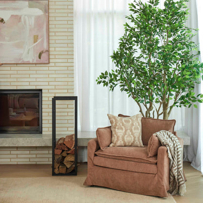 Poppy Armchair - Pale Rust