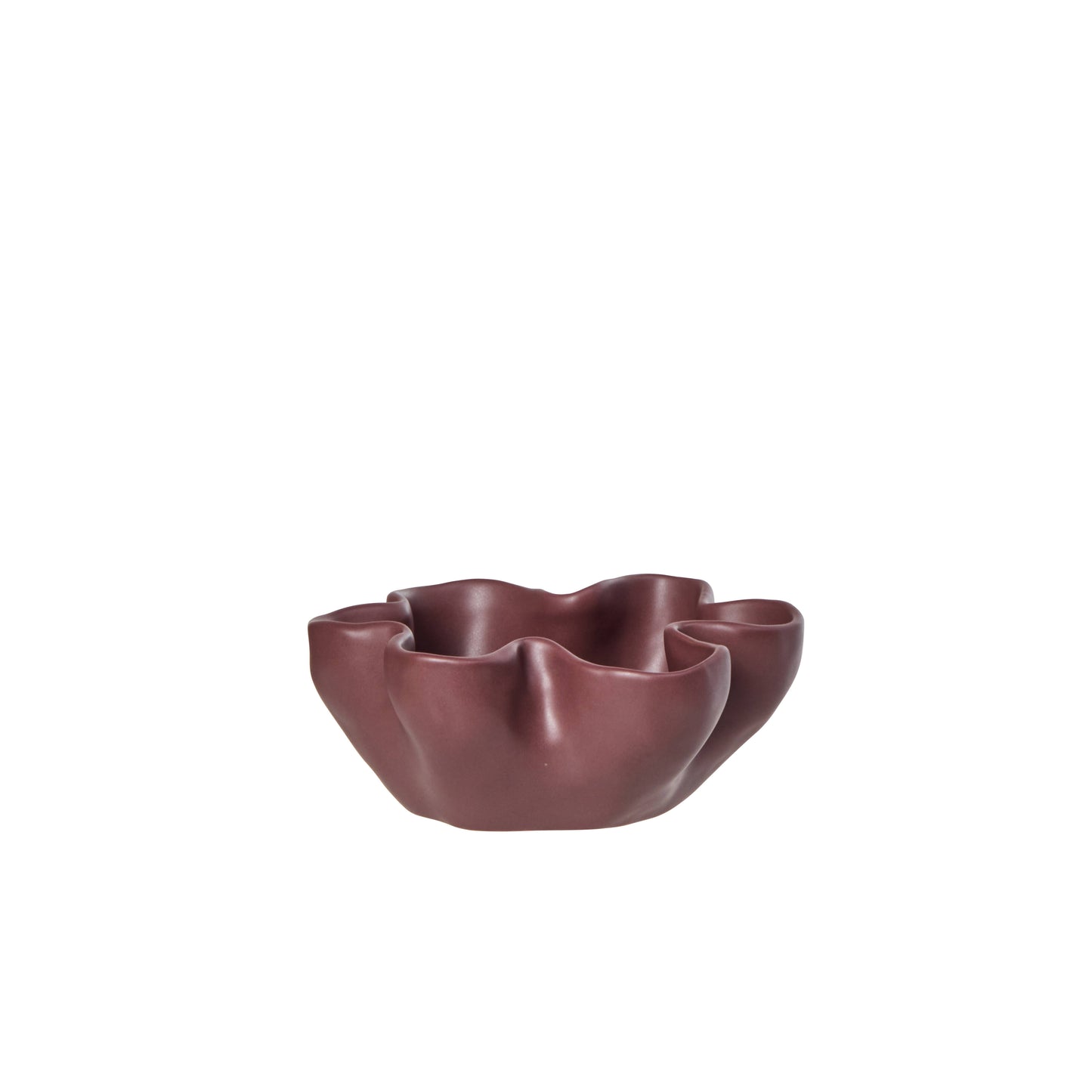 Fluid Trinket Dish Purple