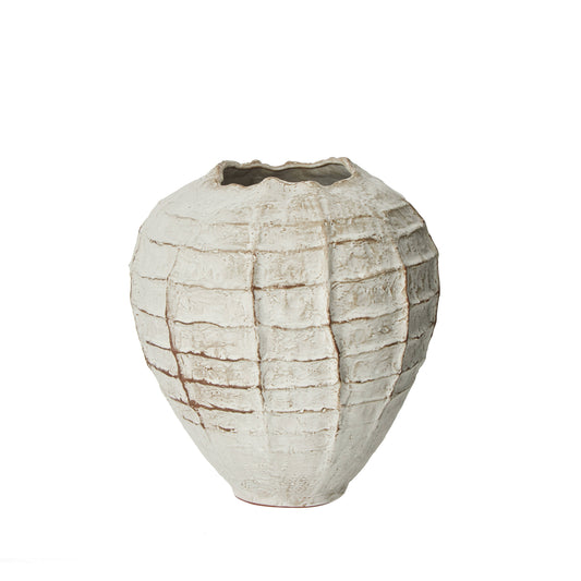 Grand Designs Marlo Vase Off White