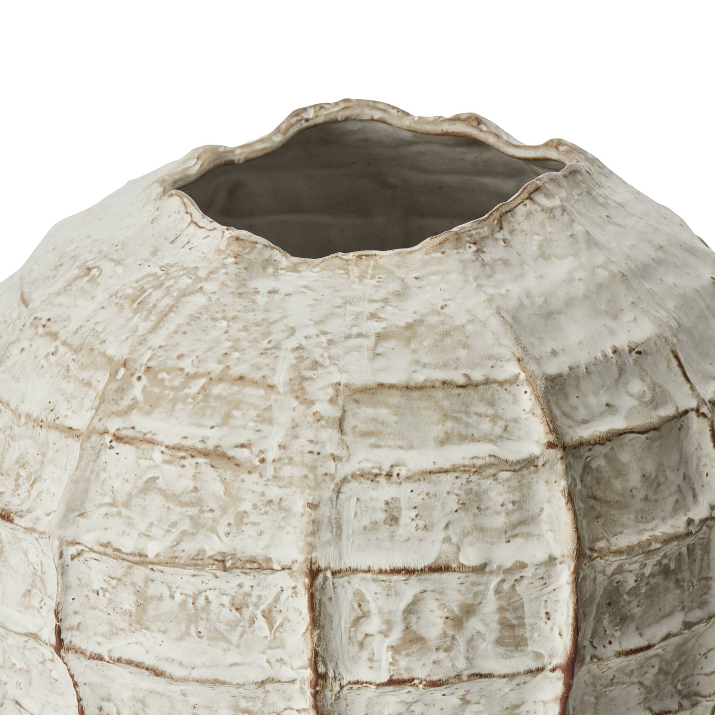 Grand Designs Marlo Vase Off White