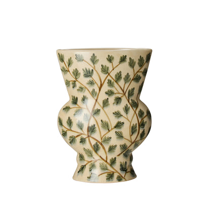 Florien Vase Natural & Green
