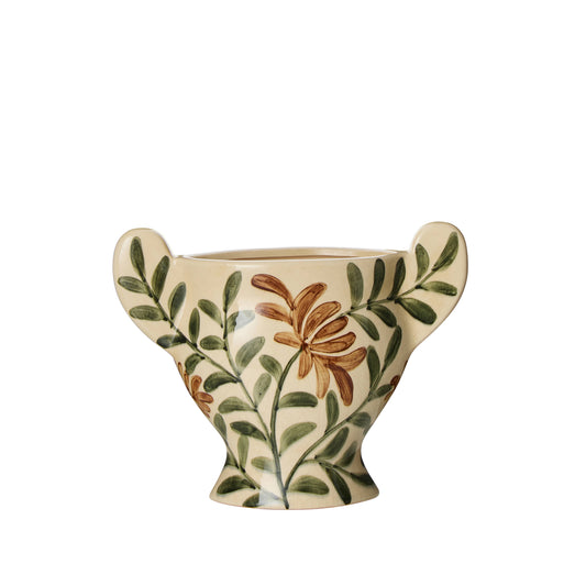 Florien Vase Natural & Amber