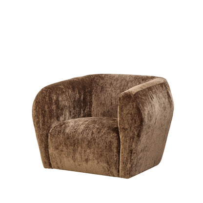 Grand Designs Elio Swivel Armchair - Espresso