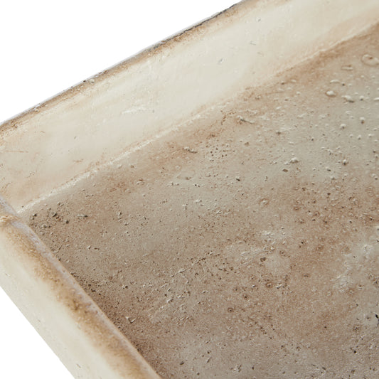 Napier Rectangular Tray - Beige