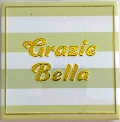 Glazed Ceramic Coaster Collection