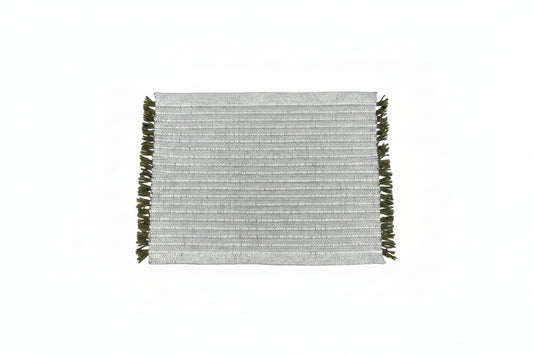 Amalfi Isla Fringe Placemat - Green