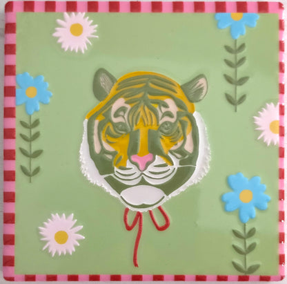 Glazed Ceramic Coaster Collection