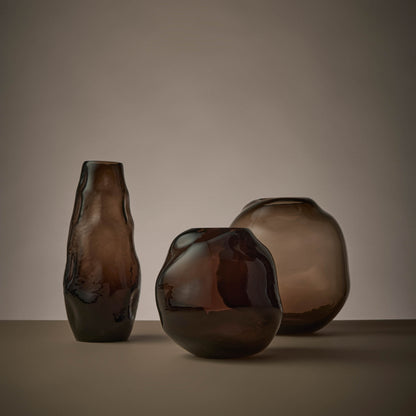 Miya Tall Vase - Brown