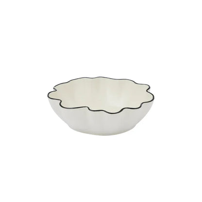 Winslow Ceramic Tableware - Ivory & Black