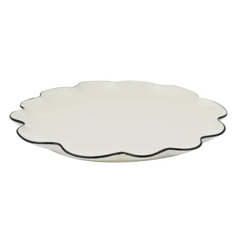 Winslow Ceramic Tableware - Ivory & Black